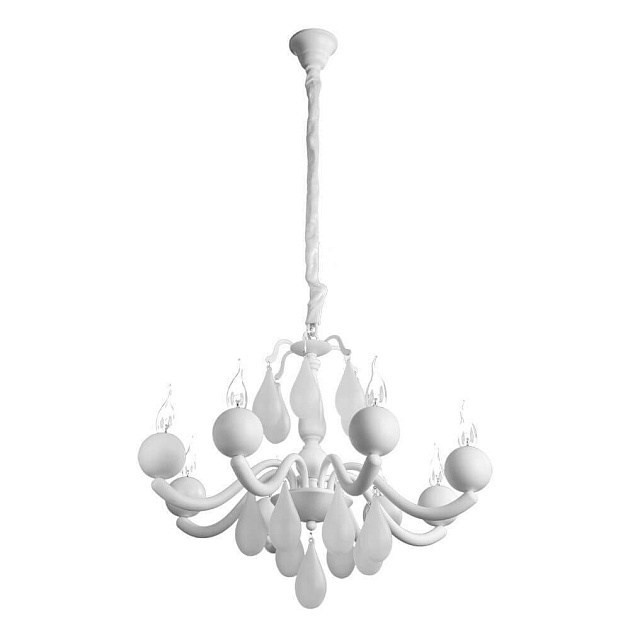 Подвесная люстра Arte Lamp Sigma A3229LM-8WH изображение 1 Подвесная люстра Arte Lamp Sigma A3229LM-8WH Фото № 1