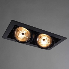 Встраиваемый светильник Arte Lamp Cardani A5935PL-2BK 4