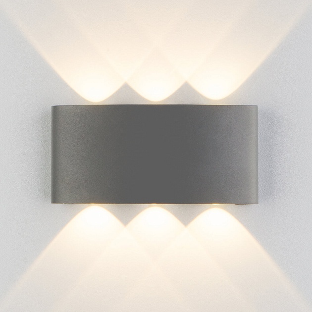 Уличный настенный светодиодный светильник Elektrostandard 1551 Techno LED Twinky Trio a038417 Фото № 3
