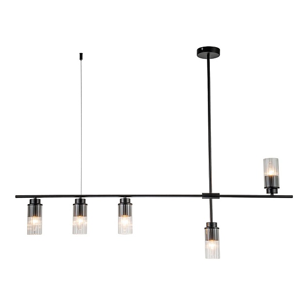 Подвесная люстра Escada Reverse 2100/5P Black изображение 5 Подвесная люстра Escada Reverse 2100/5P Black Фото № 5