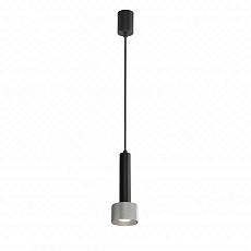 Подвесной светильник iLedex Delta 2362-1 BK+SL 4
