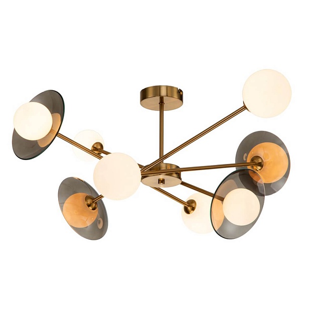 Потолочная люстра Indigo Jazz 11020/8C Brass V000164 Фото № 1