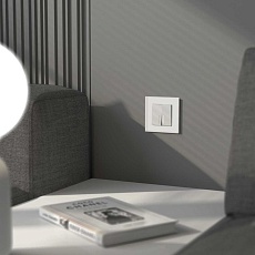 Рамка Werkel Senso на 1 пост белый стекло soft-touch W0013101 4690389200304 5