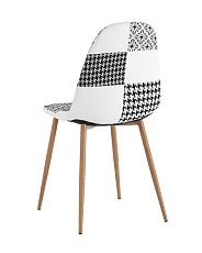 Кухонный стул Stool Group Валенсия SN пэчворк черно-белый OS-001P patchwork bw 4