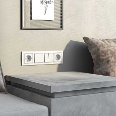 Рамка на 4 поста Werkel Snabb basic белый W0042001 4690389161414 2