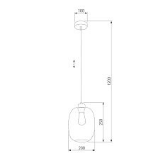 Подвесной светильник TK Lighting 3180 Elio 2