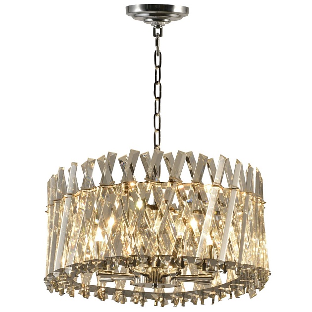 Подвесная люстра Natali Kovaltseva Crown 81434/8C Chrome Фото № 1