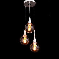 Подвесная люстра Lumina Deco Rocherro LDP 11192-3 WT 2