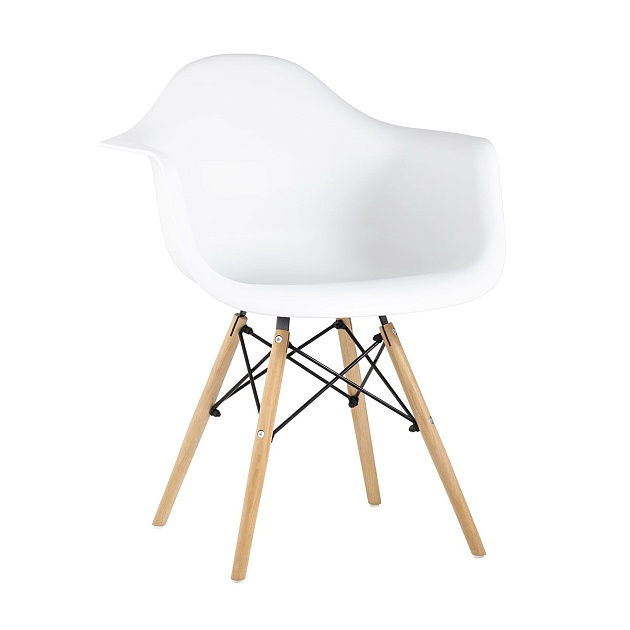 Стул Stool Group EAMES W белый DC-20070801 WHITE изображение 1 Стул Stool Group EAMES W белый DC-20070801 WHITE Фото № 1