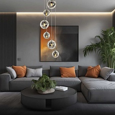 Подвесная люстра Citilux Томми CL102070 4