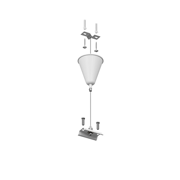 Подвесная система для треков Denkirs Solid Base TR1105-WH Фото № 3