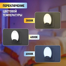 Ночник-светильник ЭРА NN-623-SW-W Б0057213 5