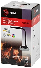 Настольная лампа ЭРА NLED-481-10W-BK Б0048592 3