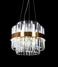 Подвесная светодиодная люстра Lumina Deco Ringletti LDP 8017-400 MD 1