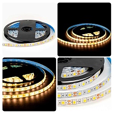 Светодиодная лента OGM 14,4W/m 60LED/m 5050SMD теплый белый 5M LSE-273 3