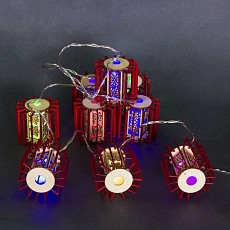 Cветодиодная гирлянда Sneha Фонарик 230V разноцветная статичный A-451 1