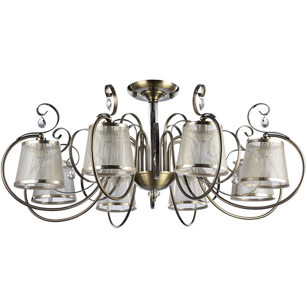 Потолочная люстра Freya Simone FR2020-CL-08-BZ Фото № 1