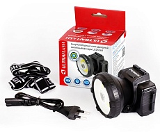 Налобный светодиодный фонарь Ultraflash Headlite аккумуляторный 90х75 160 лм LED5368 14452 1