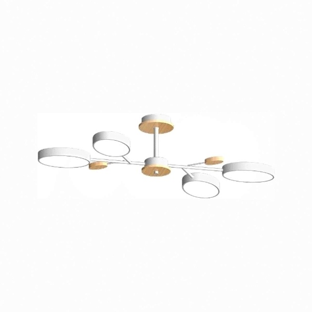 Потолочный cветильник LED4U L3219-830 WH Фото № 1