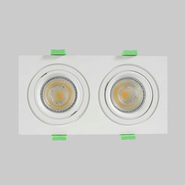 Встраиваемый светильник Crystal Lux CLT 002C2 WH V2 изображение 6 Встраиваемый светильник Crystal Lux CLT 002C2 WH V2 Фото № 6