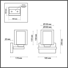 Бра Lumion RIVERLY 6524/1W 1