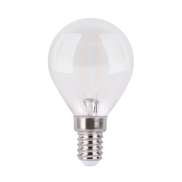 Лампа светодиодная филаментная Elektrostandard E14 6W 3300K матовая a049060 фото 