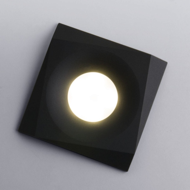 Встраиваемый светильник Elektrostandard 119 MR16 черный a053351 фото 2