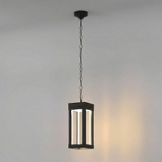 Уличный подвесной светодиодный светильник Elektrostandard Frame 1528 TECHNO LED a072091 1