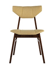 Кухонный стул Stool Group TOR массив гевеи цвет орех сидение желтое 4 шт. LW1903 BZ-14 YELLOW-KOROB4 4