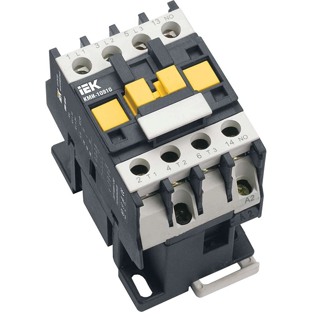 Контактор КМИ-10910 9А 36В/АС3 1NO IEK KKM11-009-036-10 Фото № 1