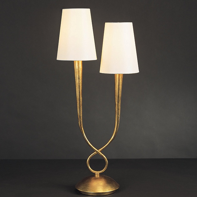 Настольная лампа Mantra Paola Painted Gold 3546 Фото № 2
