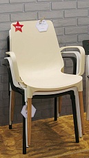 Офисный стул Sheffilton SHT-S76-1 бежевый/светлый орех 2782489702 1