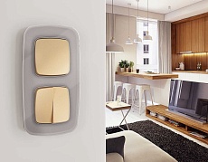 Лицевая панель выключателя AMBRELLA VOLT OP6030 1