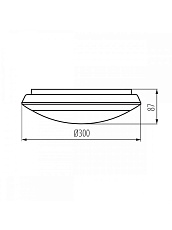 Уличный светодиодный светильник Kanlux Daba PRO 26W NW-SE-W 19066 1