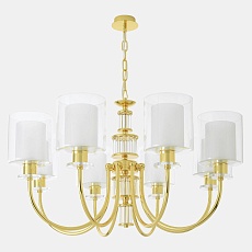 Подвесная люстра Crystal Lux ELENA SP8 GOLD 2
