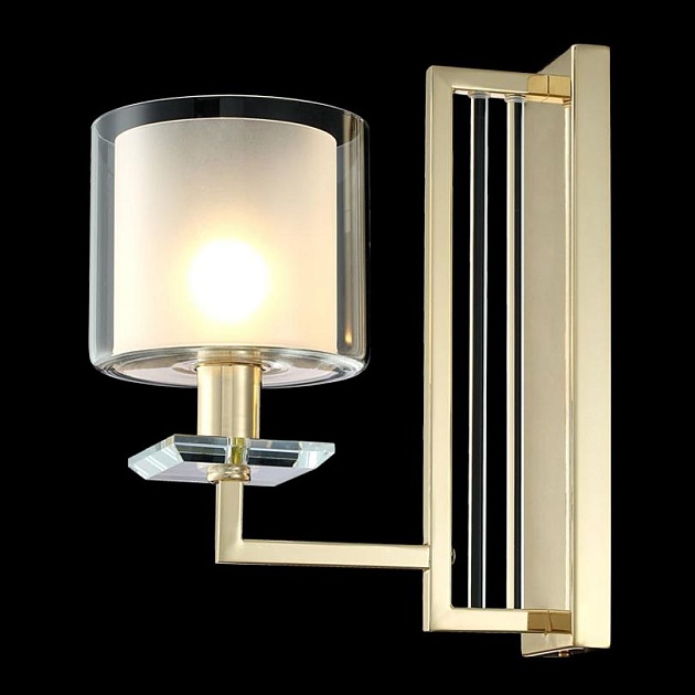 Бра Crystal Lux Nicolas AP1 Gold/White Фото № 5