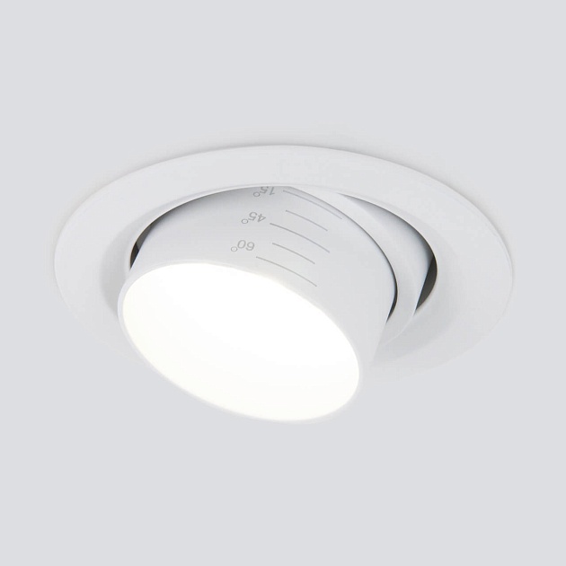 Встраиваемый светодиодный светильник Elektrostandard 9920 LED 15W 4200K белый a052463 фото 