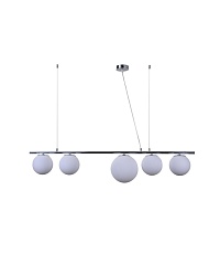 Подвесная люстра Lumina Deco Baristica LDP 6012-5 CHR+WT