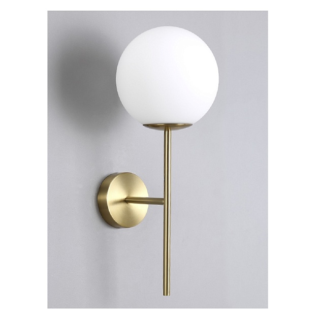 Бра Crystal Lux FELIZ AP1 BRONZE/WHITE Фото № 1