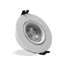 Встраиваемый cветильник Datts SLIMSTAR round one WH