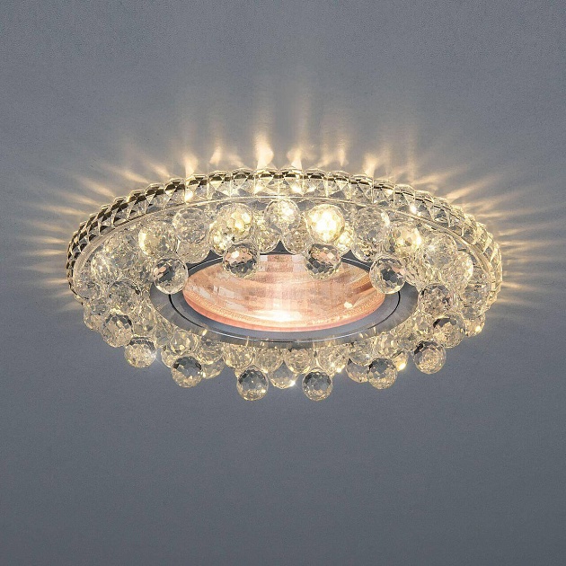 Встраиваемый светильник Elektrostandard 2211 MR16 CL прозрачный a039674 Фото № 3