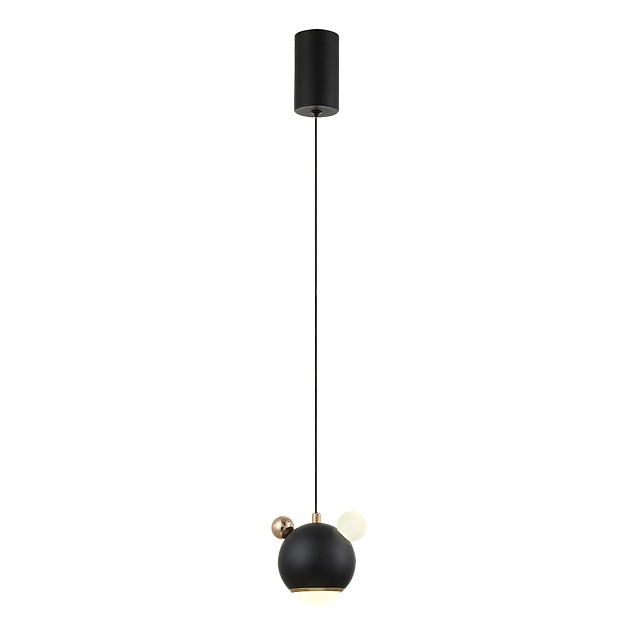 Подвесной светодиодный светильник Crystal Lux Amigo SP Led Black фото 3