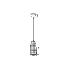 Подвесной светильник Vele Luce Lucky VL5394P31 3