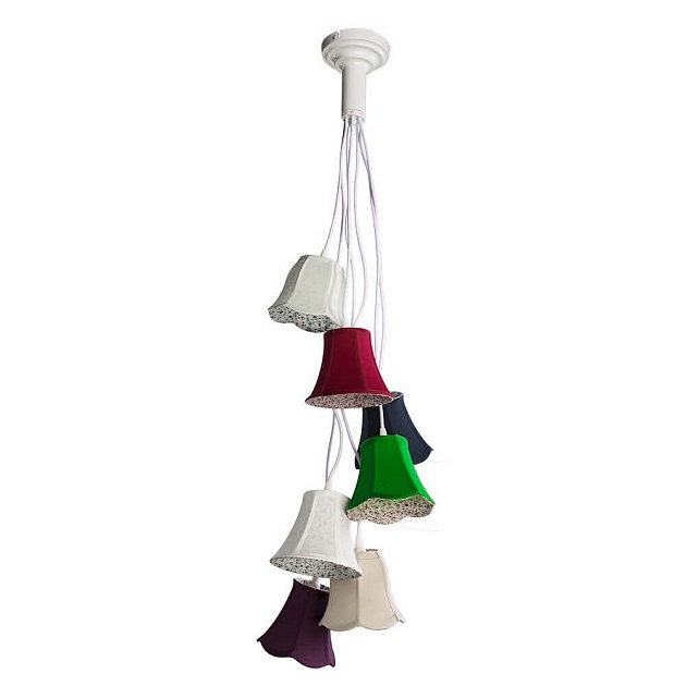 Подвесная люстра Arte Lamp Provence A9211SP-7WH Фото № 1