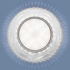 Встраиваемый светильник Elektrostandard 3036 GX53 SL/WH зеркальный/белый a047765 3