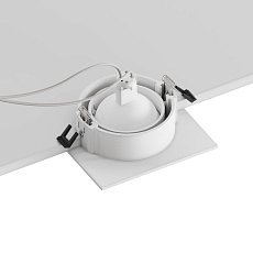 Встраиваемый светильник Hesby Lighting Hesby Atlas IP20,10Вт, GU5.3, белый HSBL_0087 3