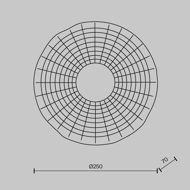 Настенный светодиодный светильник Maytoni Sparkle MOD343WL-L5BS3K3 Фото № 7