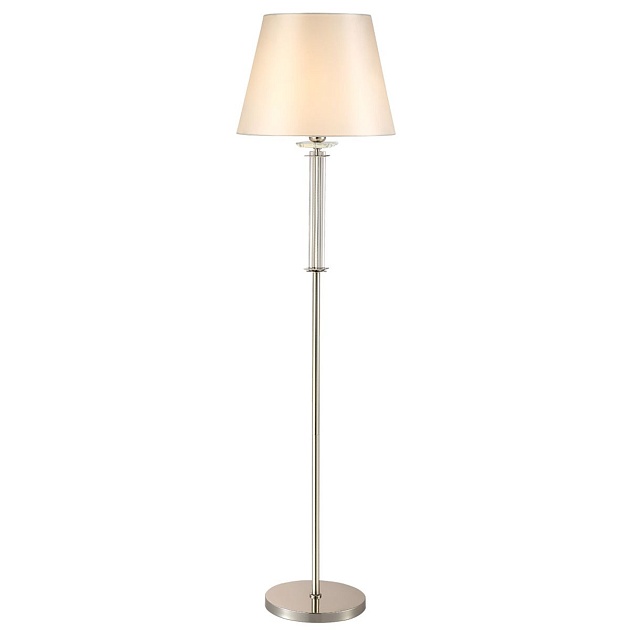 Торшер Crystal Lux Nicolas PT1 Nickel/White Фото № 4