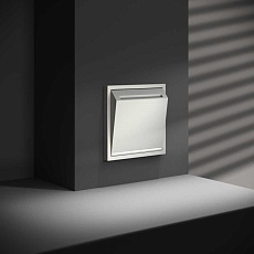 Выключатель встраиваемый S70 карточный 16А, (сталь) Voltum VLS010705 1