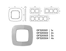 Рамка AMBRELLA VOLT OF320502 3